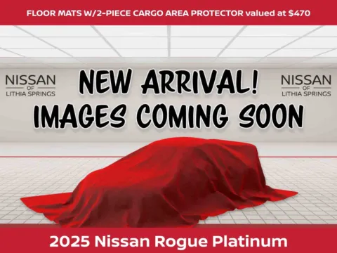 Black 2025 Nissan Rogue Platinum for sale in Lithia Springs, GA