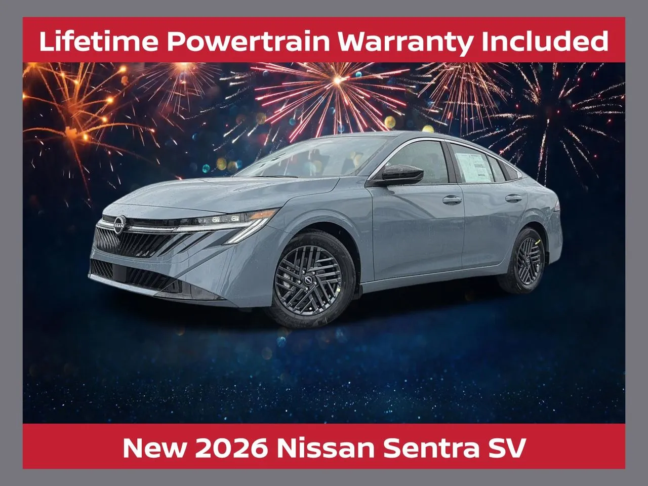 Gray 2026 Nissan Sentra SV for sale in Lithia Springs, GA