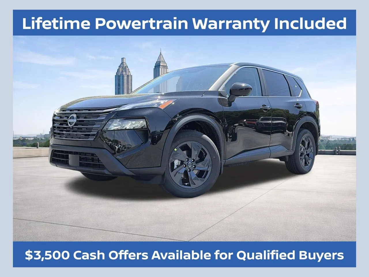 Black 2026 Nissan Rogue SV for sale in Lithia Springs, GA