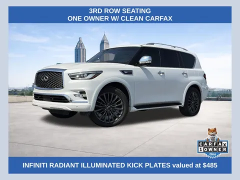 White 2023 INFINITI QX80 Sensory for sale in Lithia Springs, GA