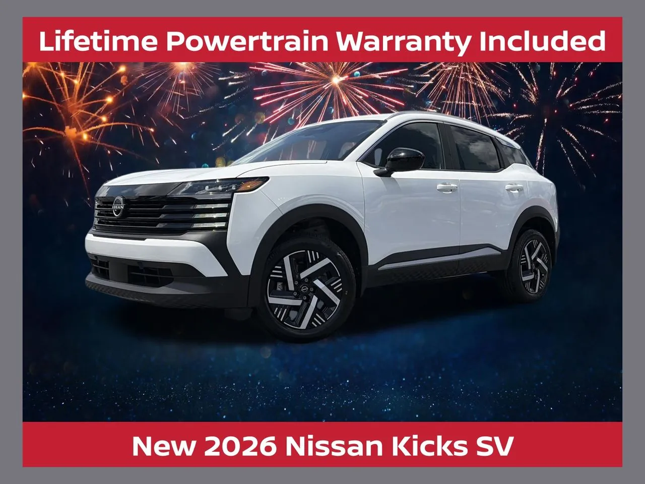 White 2026 Nissan Kicks SV for sale in Lithia Springs, GA