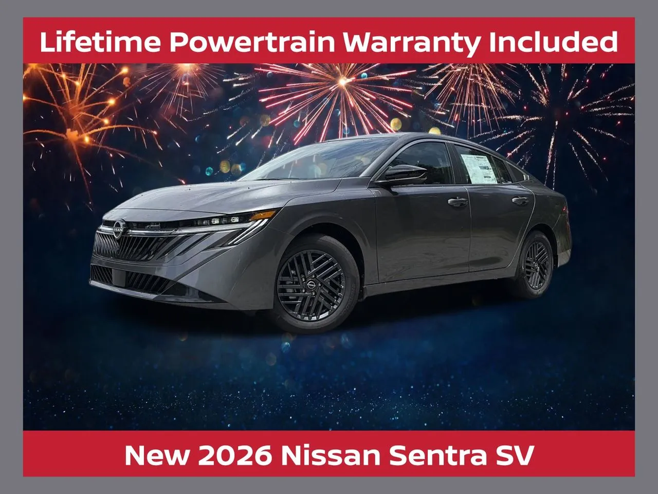 Gray 2026 Nissan Sentra SV for sale in Lithia Springs, GA