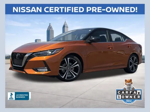 Orange 2023 Nissan Sentra SR for sale in Lithia Springs, GA