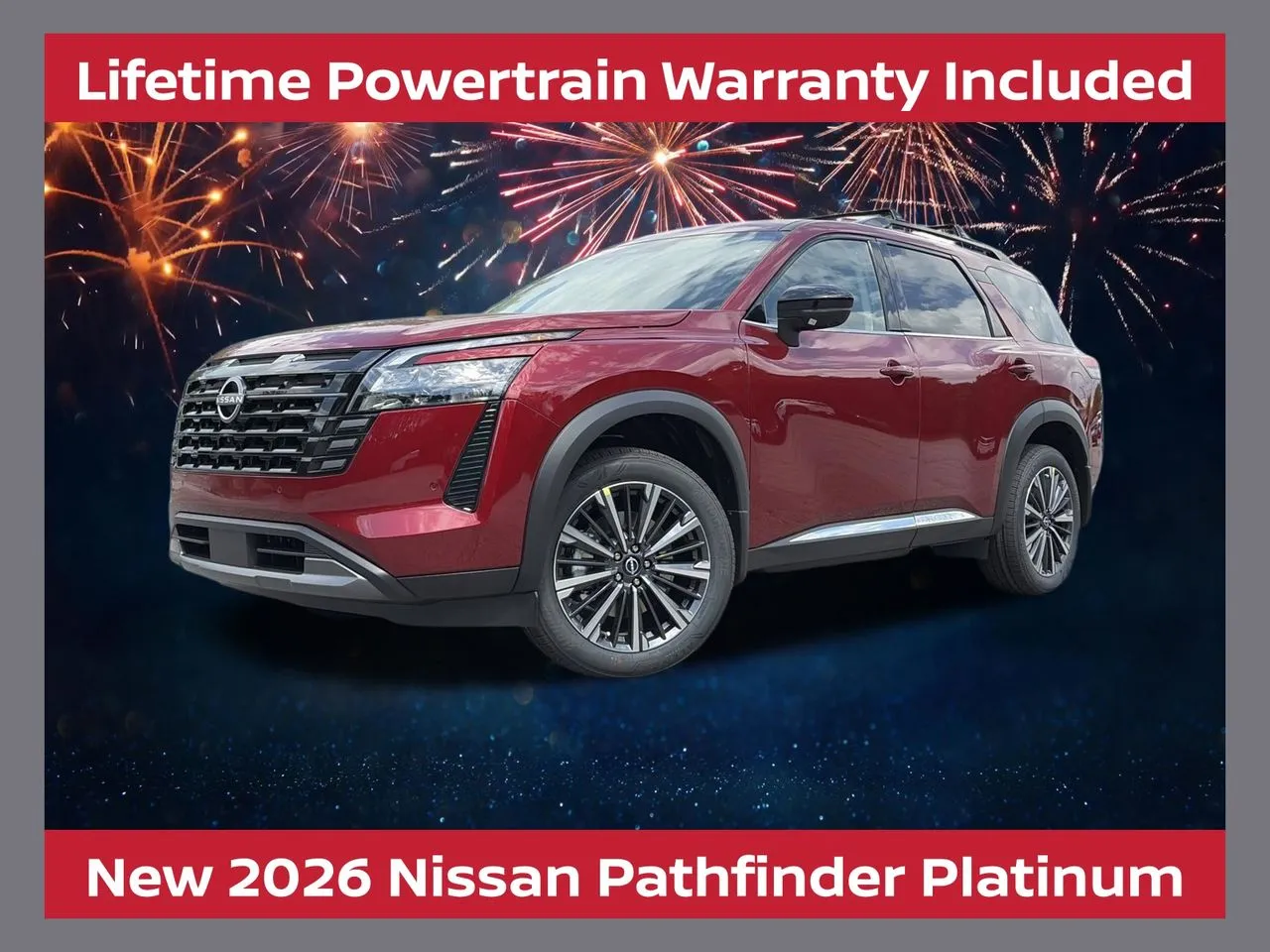 Red 2026 Nissan Pathfinder Platinum for sale in Lithia Springs, GA