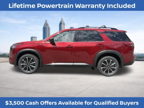 Photos of 2026 Nissan Pathfinder Platinum for sale in Lithia Springs, GA at Nissan of Lithia Springs