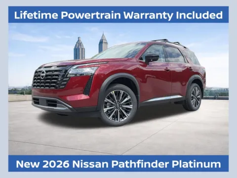 Red 2026 Nissan Pathfinder Platinum for sale in Lithia Springs, GA