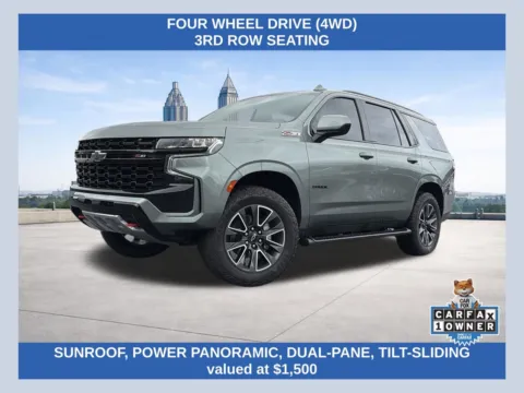 Silver 2023 Chevrolet Tahoe Z71 for sale in Lithia Springs, GA