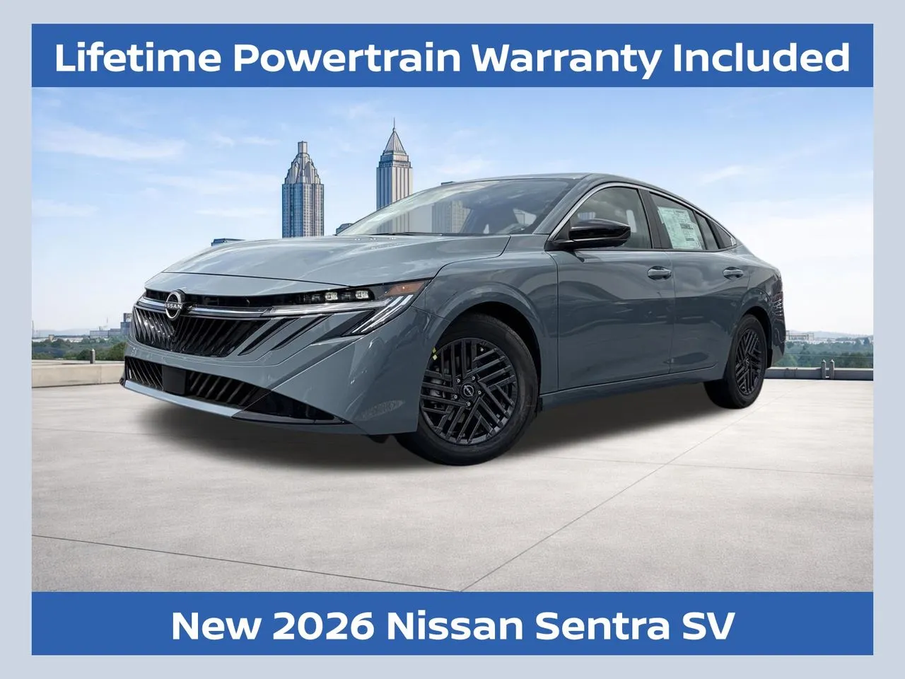 Gray 2026 Nissan Sentra SV for sale in Lithia Springs, GA