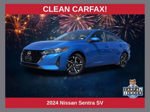 Blue 2024 Nissan Sentra SV for sale in Lithia Springs, GA