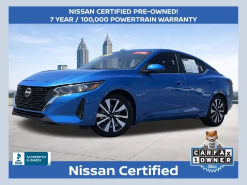 Blue 2025 Nissan Sentra SV for sale in Lithia Springs, GA