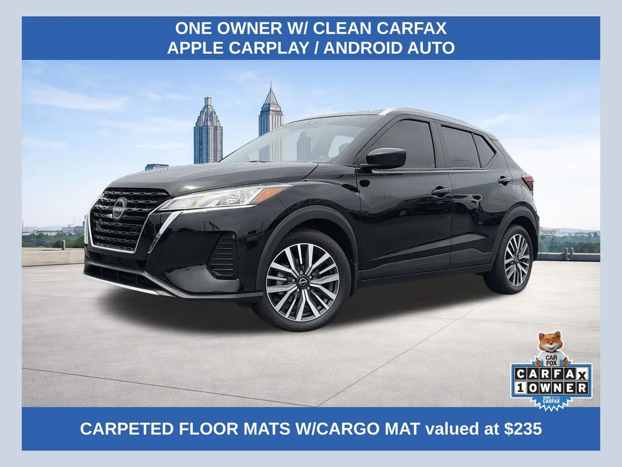 Black 2023 Nissan Kicks SV for sale in Lithia Springs, GA