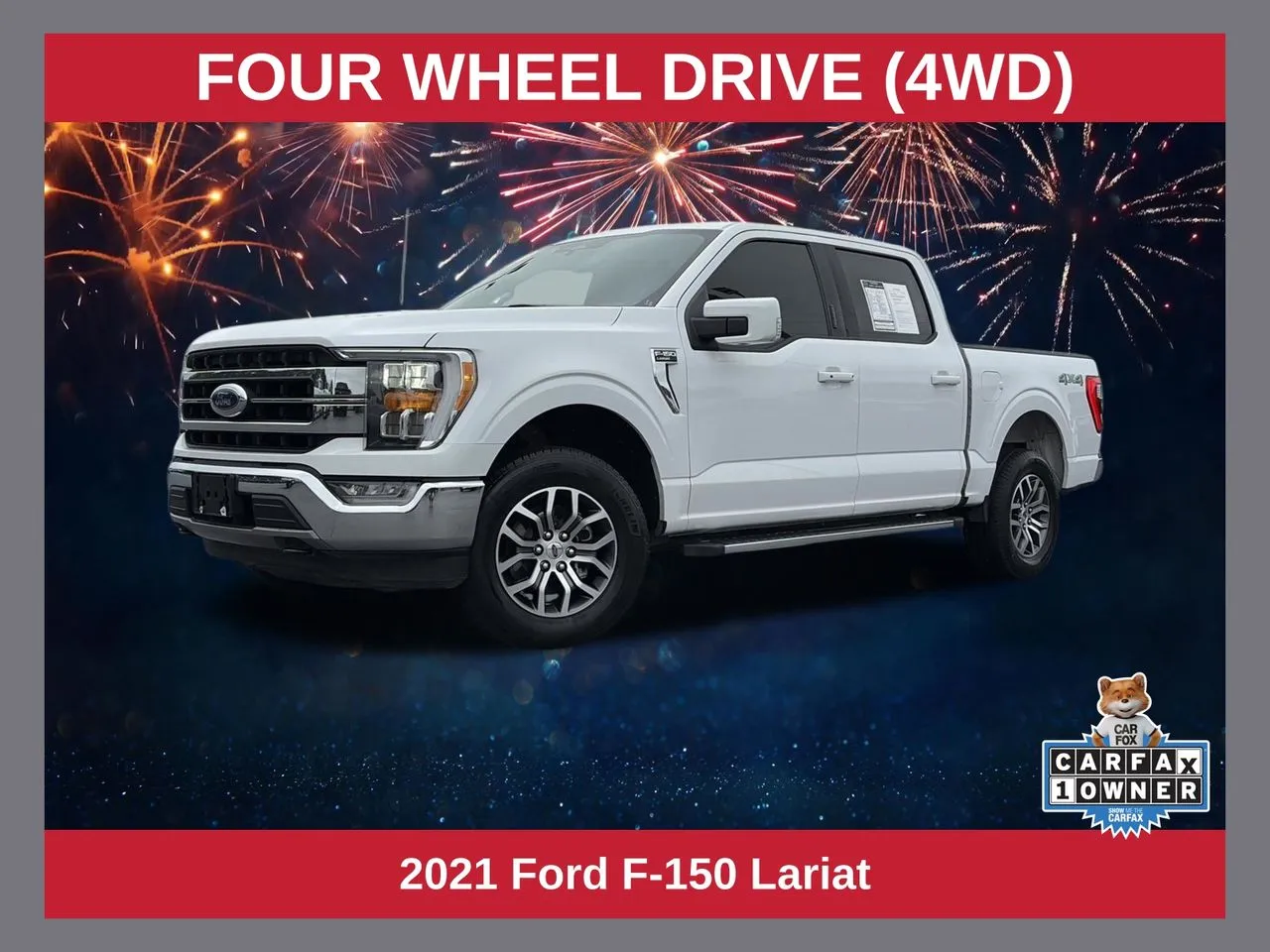 White 2021 Ford F-150 Lariat for sale in Lithia Springs, GA