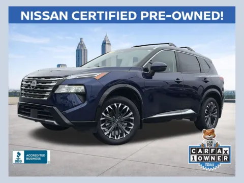 Blue 2025 Nissan Rogue Platinum for sale in Lithia Springs, GA