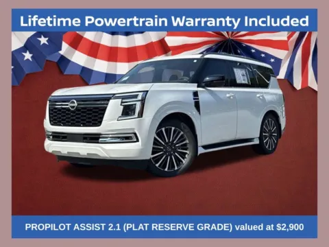 White 2025 Nissan Armada Platinum Reserve for sale in Lithia Springs, GA