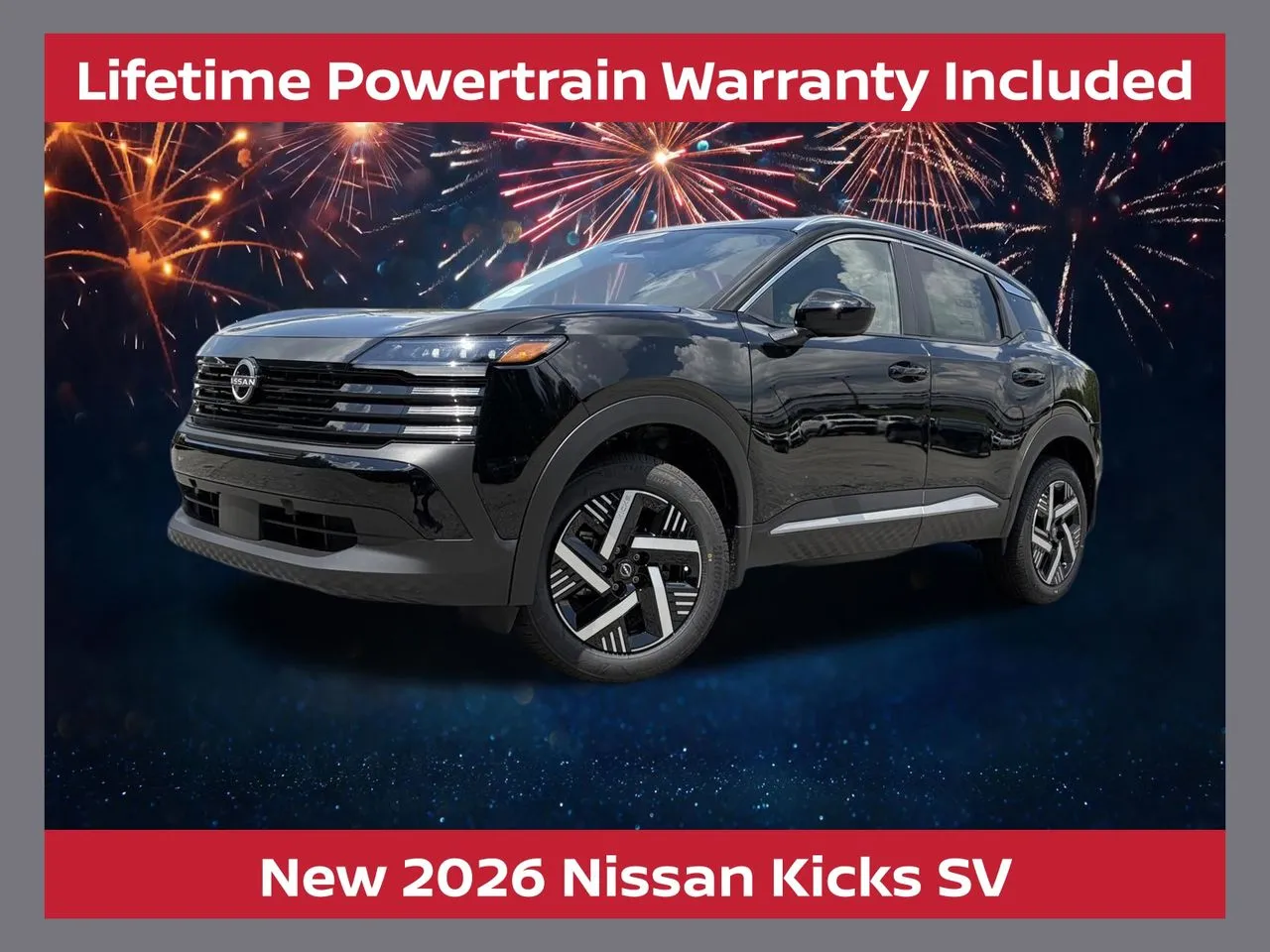 Black 2026 Nissan Kicks SV for sale in Lithia Springs, GA
