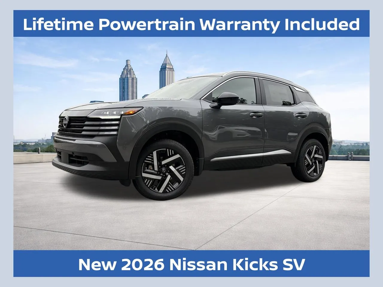 Gray 2026 Nissan Kicks SV for sale in Lithia Springs, GA