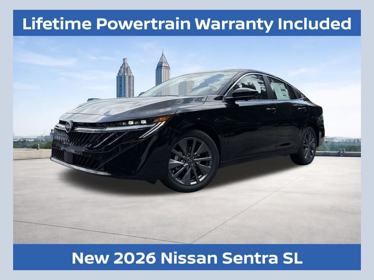 Black 2026 Nissan Sentra SL for sale in Lithia Springs, GA
