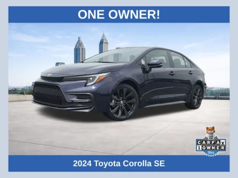 Blue 2024 Toyota Corolla SE for sale in Lithia Springs, GA
