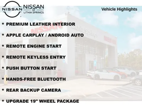 Photos of 2020 Nissan Altima 2.5 SR for sale in Lithia Springs, GA at Nissan of Lithia Springs