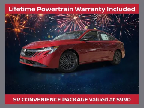 Red 2026 Nissan Sentra SV for sale in Lithia Springs, GA