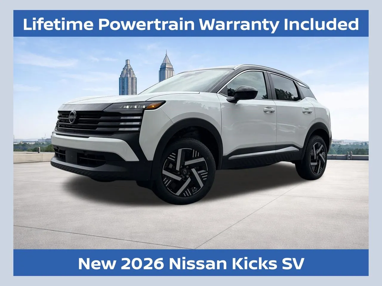White 2026 Nissan Kicks SV for sale in Lithia Springs, GA