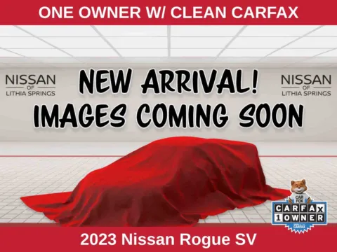 Silver 2023 Nissan Rogue SV for sale in Lithia Springs, GA
