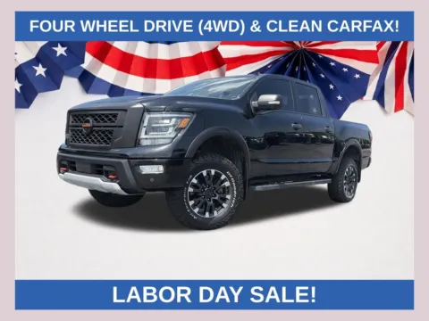 Black 2021 Nissan Titan PRO-4X for sale in Lithia Springs, GA