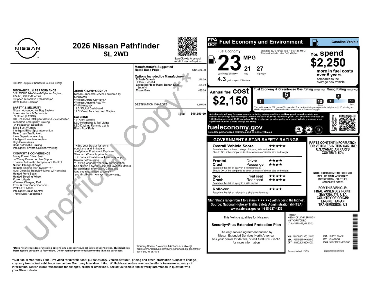 2026 Nissan Pathfinder SL - Photo 28