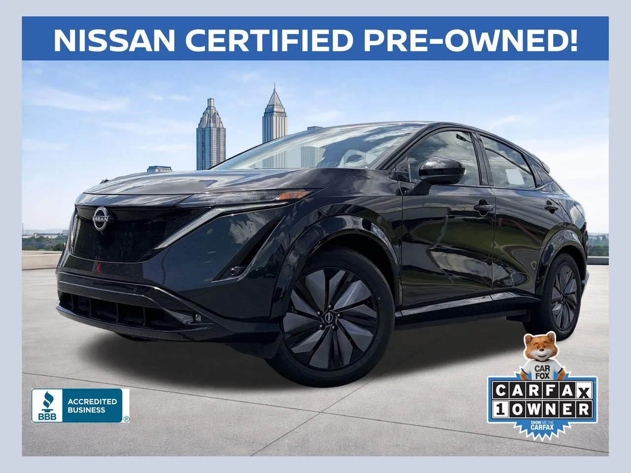 Used 2024 Nissan ARIYA Evolve+ with VIN JN1DF0BB4RM743333 for sale in Lithia Springs, GA