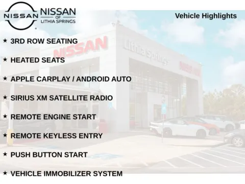 Photos of 2025 Nissan Pathfinder SV for sale in Lithia Springs, GA at Nissan of Lithia Springs