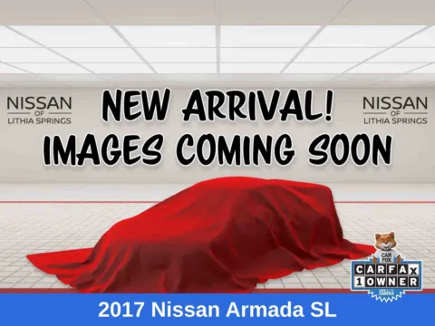 Blue 2017 Nissan Armada SL for sale in Lithia Springs, GA