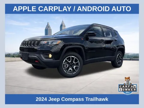 Black 2024 Jeep Compass Trailhawk for sale in Lithia Springs, GA