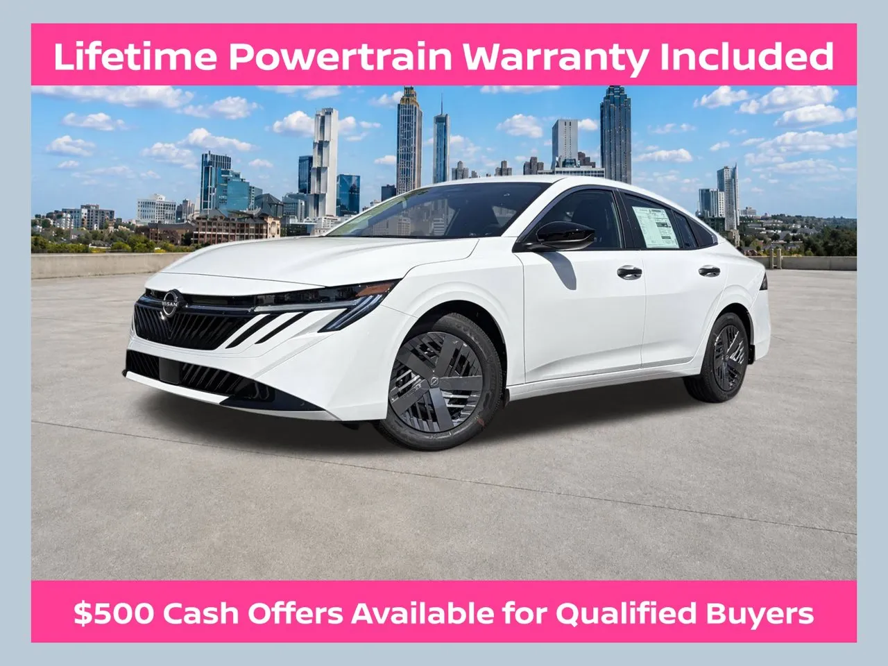 White 2027 Nissan Sentra S for sale in Lithia Springs, GA