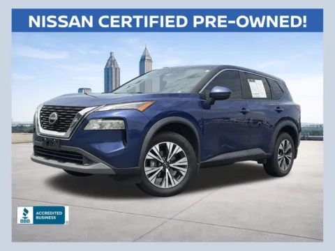 Blue 2023 Nissan Rogue SV for sale in Lithia Springs, GA