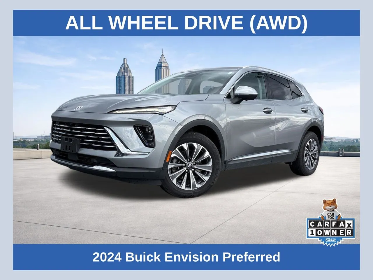 Gray 2024 Buick Envision Preferred for sale in Lithia Springs, GA