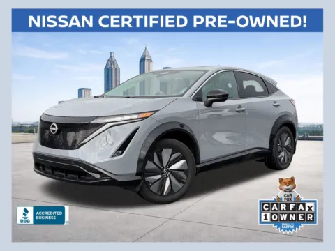 Gray 2025 Nissan Ariya EVOLVE+ for sale in Lithia Springs, GA