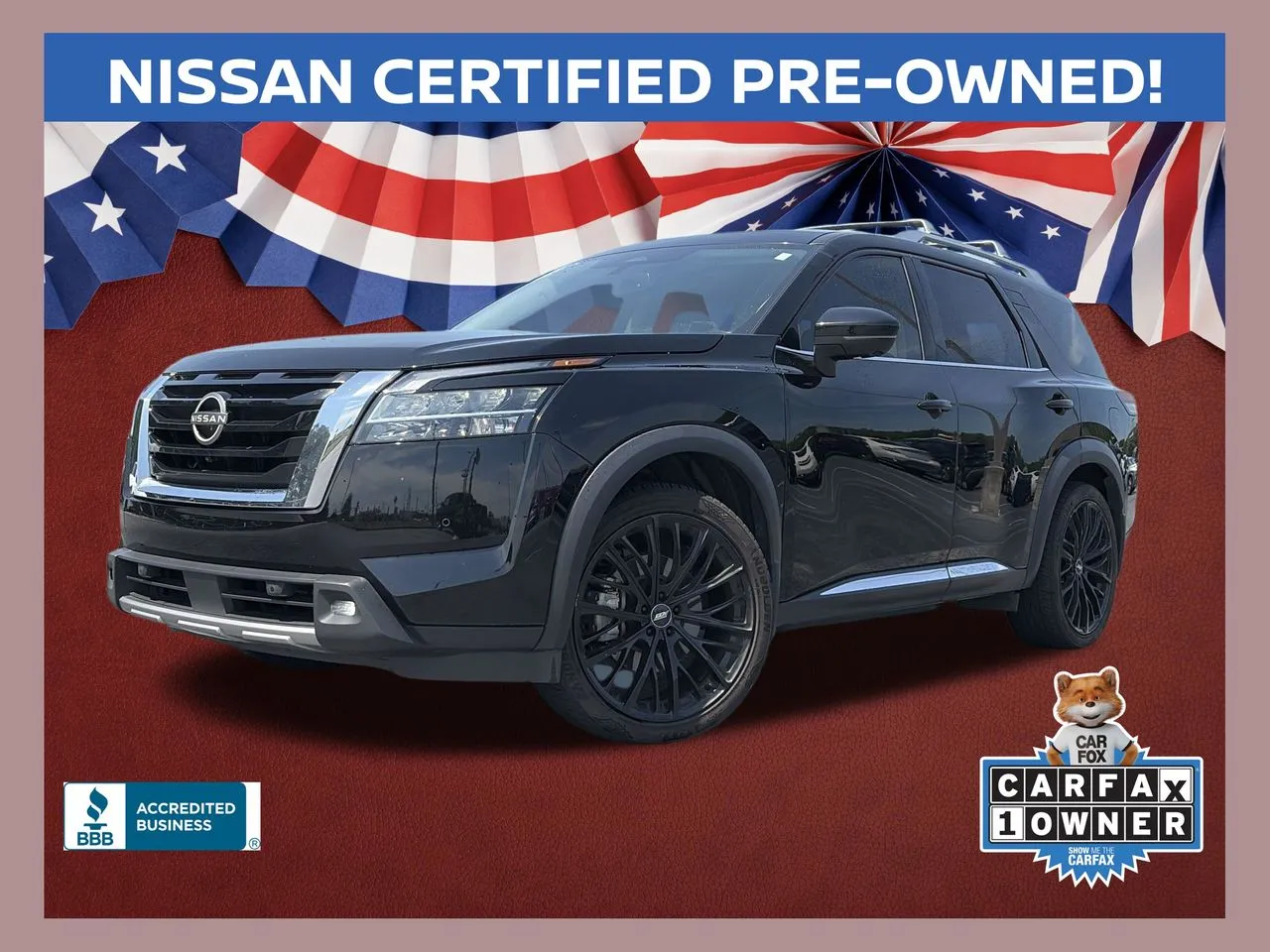 Black 2022 Nissan Pathfinder Platinum for sale in Lithia Springs, GA