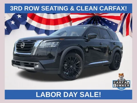 Black 2022 Nissan Pathfinder Platinum for sale in Lithia Springs, GA