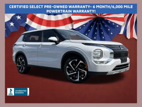 White 2024 Mitsubishi Outlander SE for sale in Lithia Springs, GA