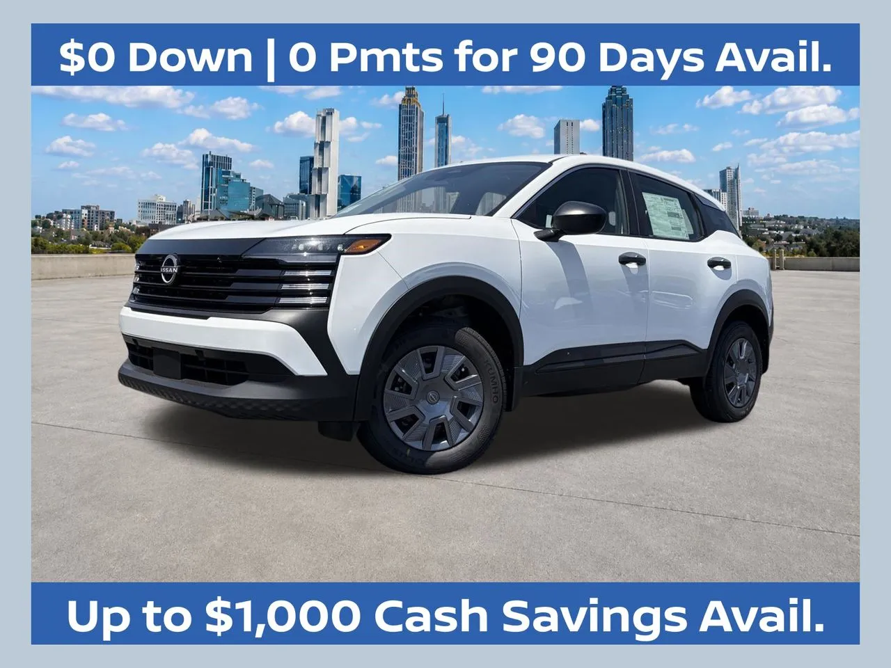 White 2026 Nissan Kicks S for sale in Lithia Springs, GA