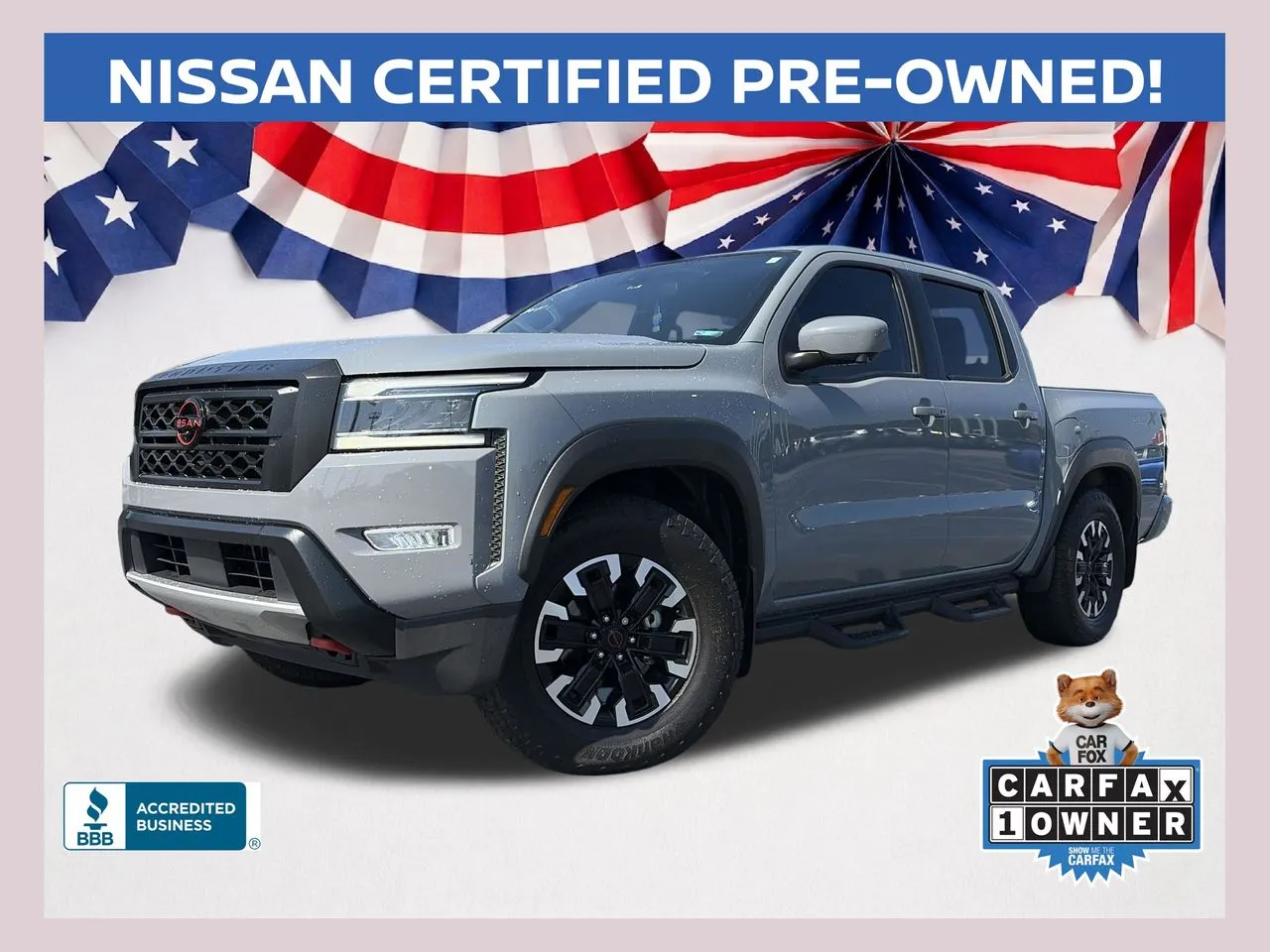 Gray 2024 Nissan Frontier PRO-X for sale in Lithia Springs, GA