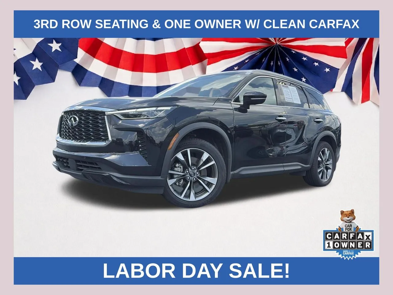 Black 2023 INFINITI QX60 LUXE for sale in Lithia Springs, GA