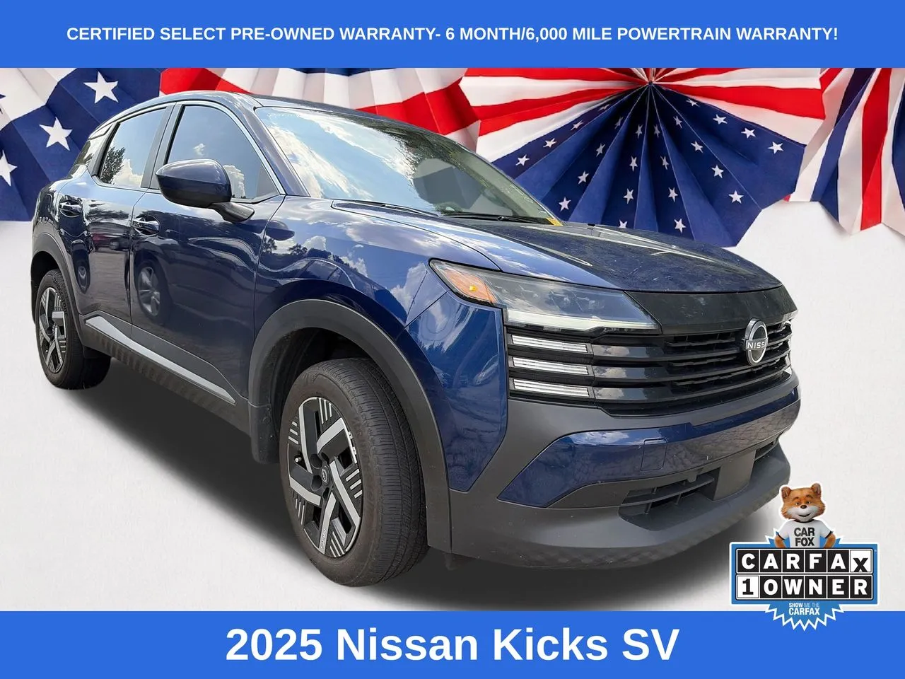 Blue 2025 Nissan Kicks SV for sale in Lithia Springs, GA