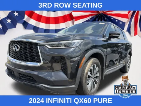 Black 2024 INFINITI QX60 PURE for sale in Lithia Springs, GA