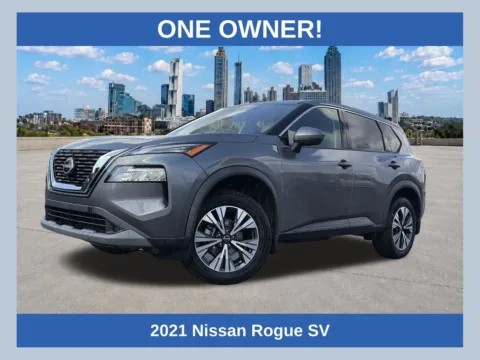Gray 2021 Nissan Rogue SV for sale in Lithia Springs, GA