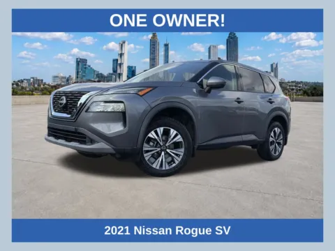 Gray 2021 Nissan Rogue SV for sale in Lithia Springs, GA