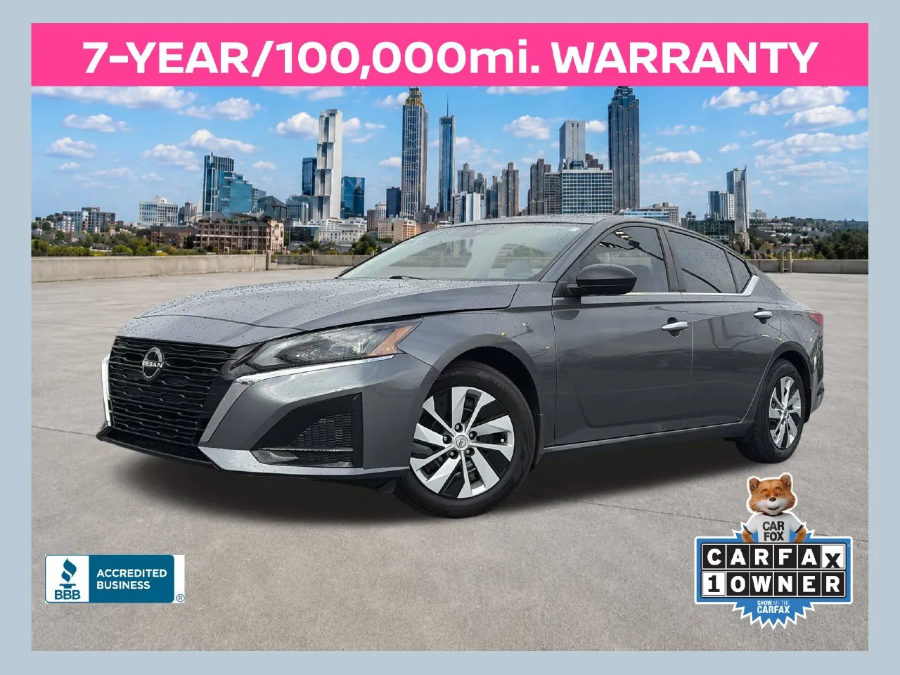 Gray 2024 Nissan Altima 2.5 S for sale in Lithia Springs, GA