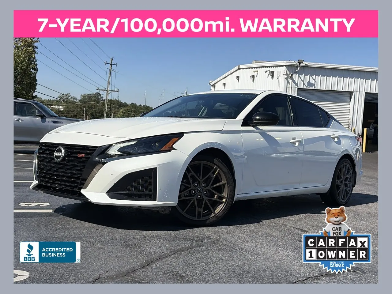 White 2025 Nissan Altima 2.5 SR for sale in Lithia Springs, GA