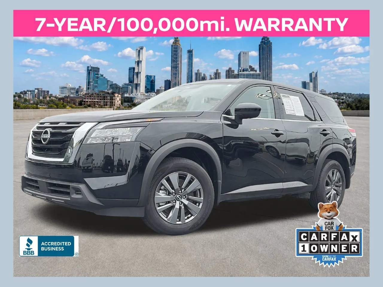 Black 2025 Nissan Pathfinder S for sale in Lithia Springs, GA
