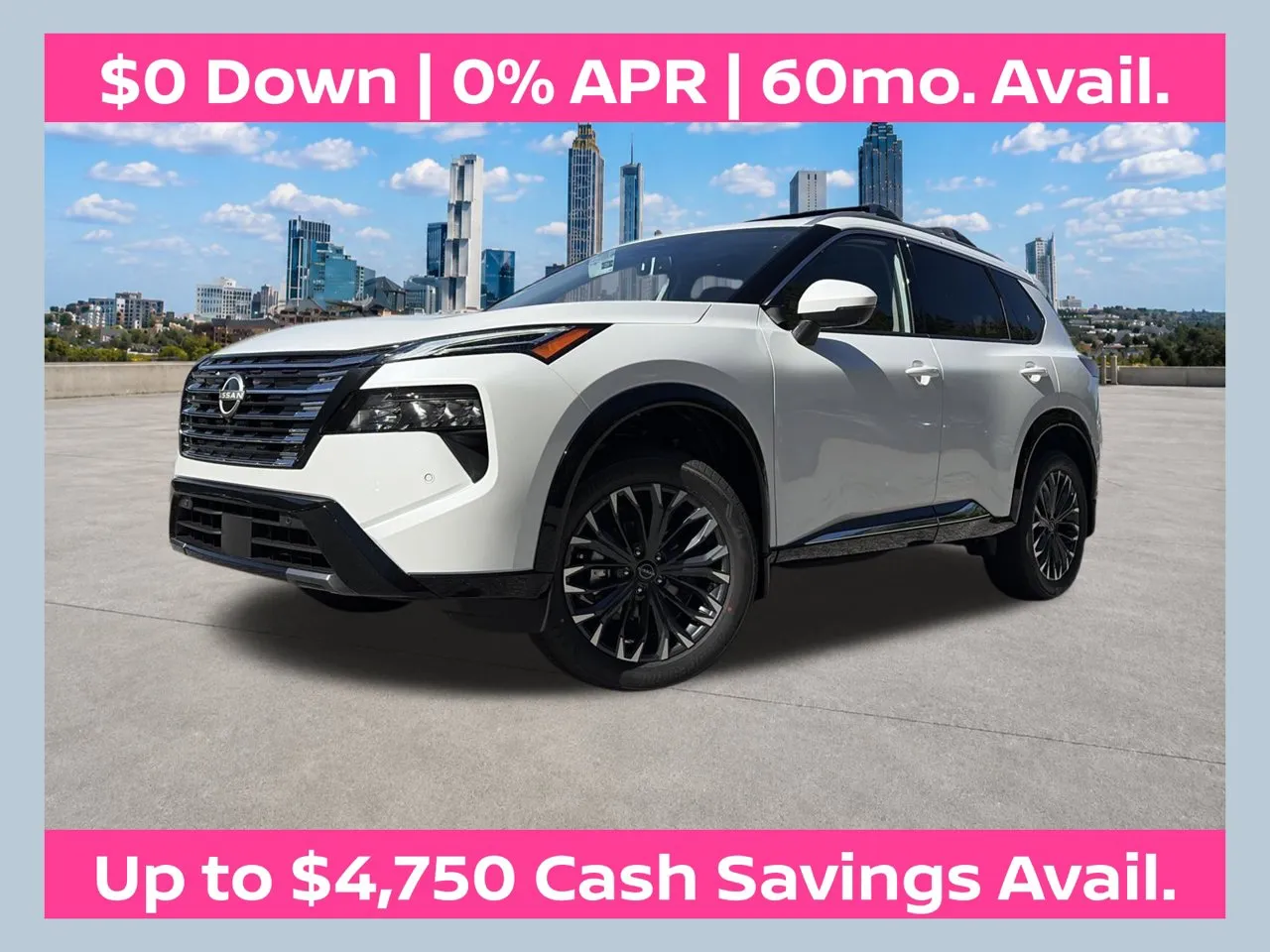 White 2026 Nissan Rogue Platinum for sale in Lithia Springs, GA